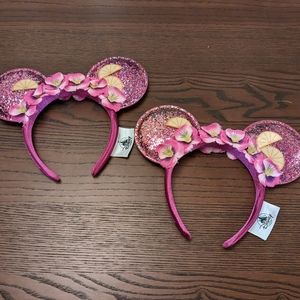 Disney 2019 Epcot International Flower & Garden Festival Ears Headband(set of 2)